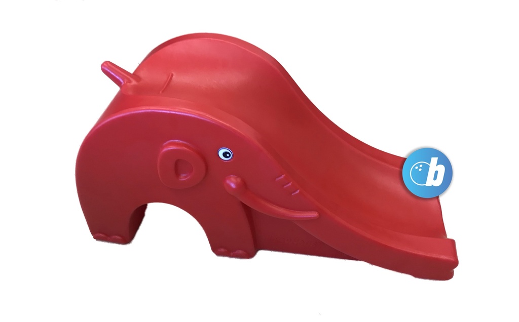 Bowl-Easy Elephant Ramp Red