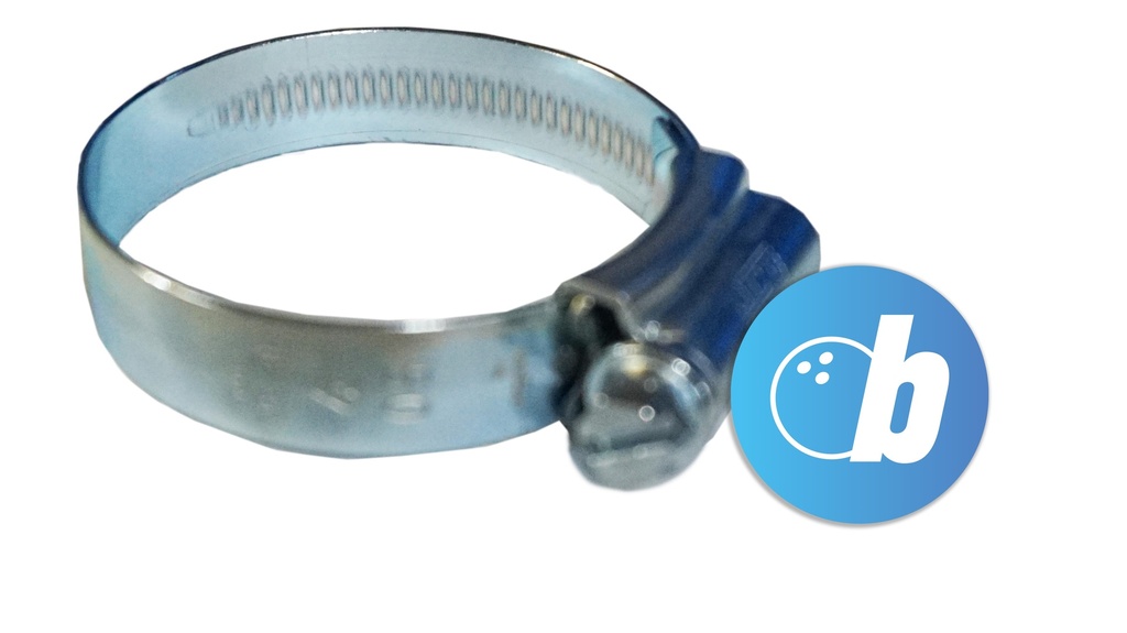 Hose Clamp 1 1/2'' (35 - 50mm) gegalvaniseerd