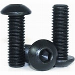 Button head socket cap screw black 1/4-20 x 3/8  (Bag of 10)