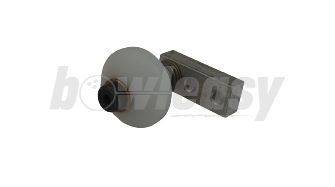 Adj Rear Lane Edge Guide Roller complete assy