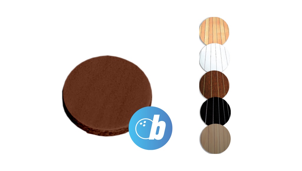 System 300 Dowels Brown (for Pro/Walnut) 12x2mm (Bag 100)