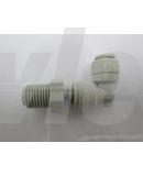 Male swivel elbow 1/4 Tube -1/4 NPT