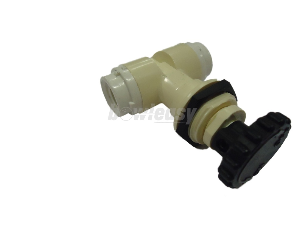 Valve for cleaner volume control 1/4 x 1/4 (Kustodian plus)