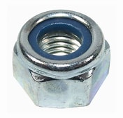 Hex nut nylock M6-1